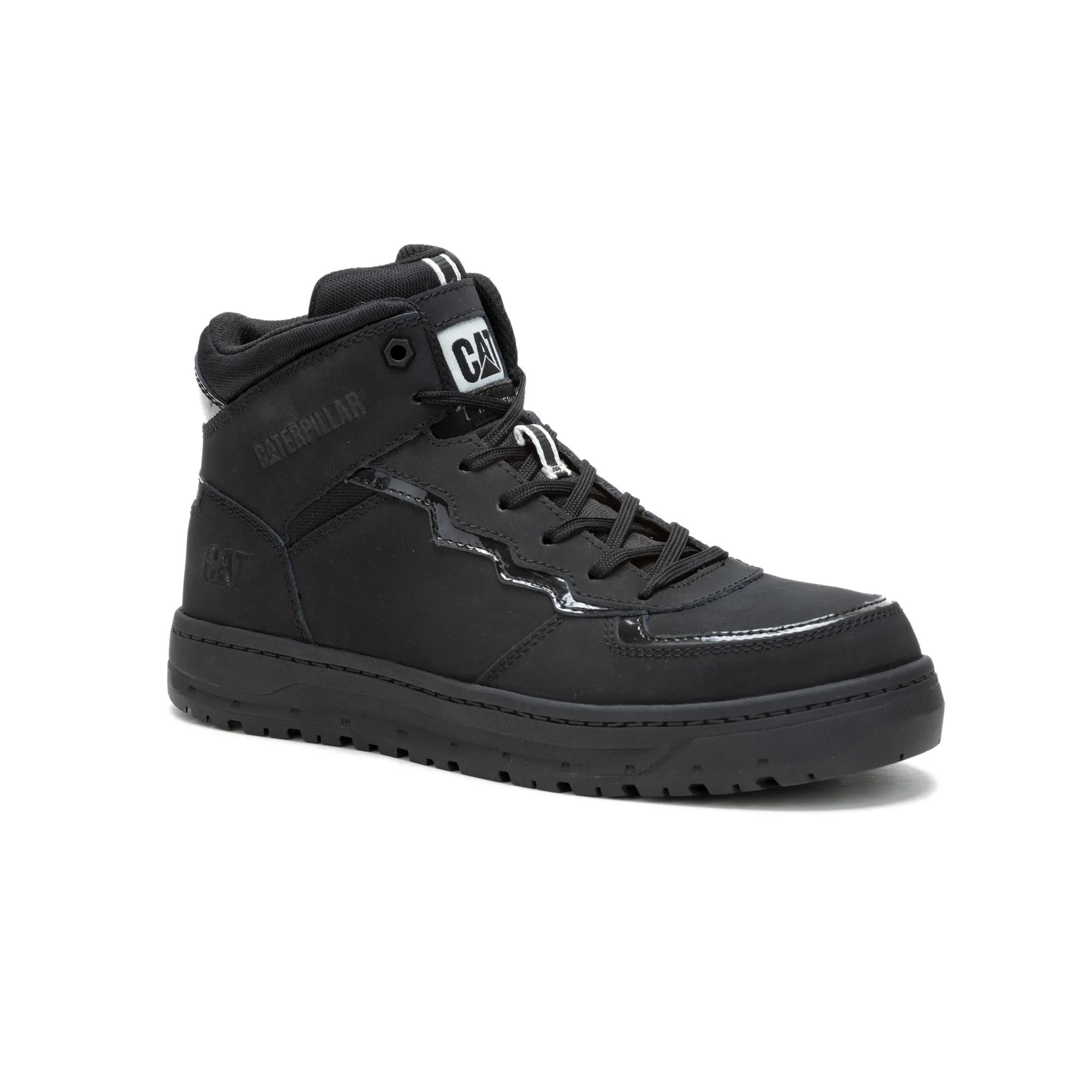 Streamline Court Mid Composite Toe Work Shoe, Black, dynamic 2