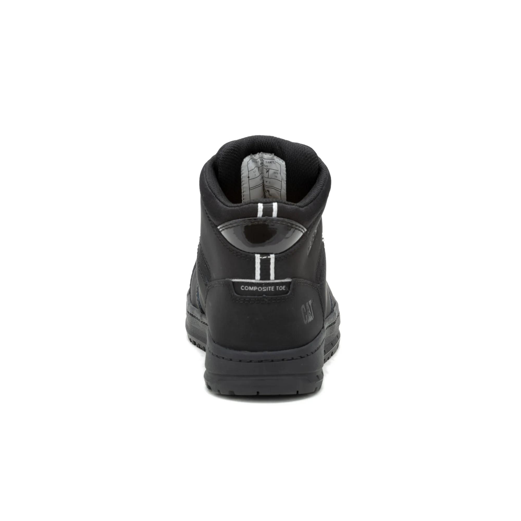 Streamline Court Mid Composite Toe Work Shoe, Black, dynamic 5