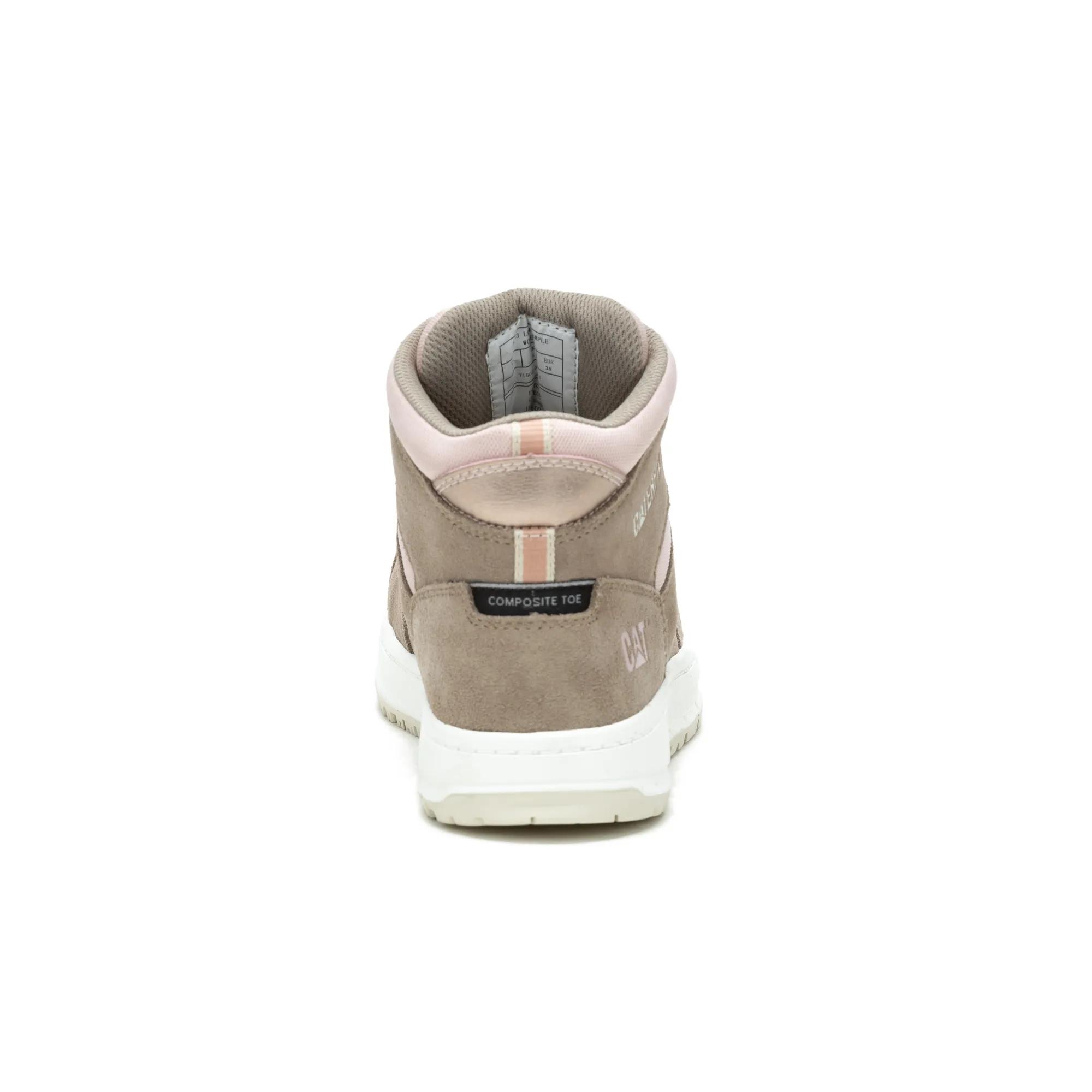 Streamline Court Mid Composite Toe Work Shoe, Griege, dynamic 5