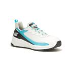 Streamline Runner Carbon Composite Toe Work Shoe, Bright White/Blue, dynamic 2