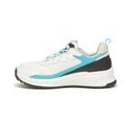 Streamline Runner Carbon Composite Toe Work Shoe, Bright White/Blue, dynamic 4