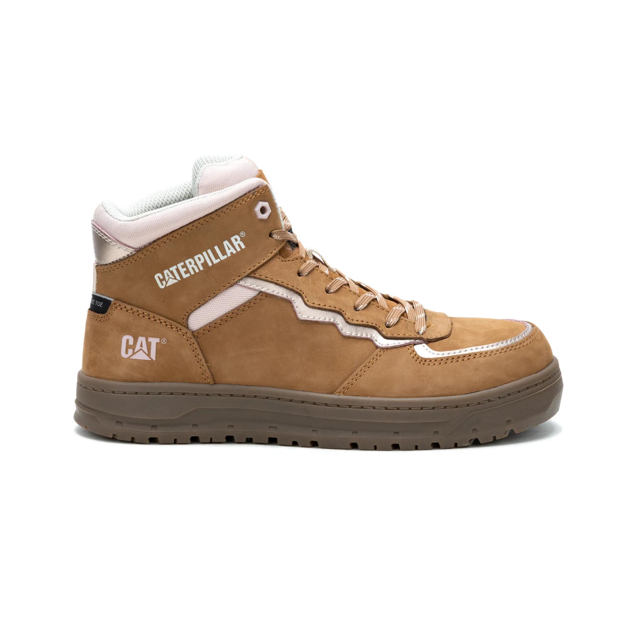 Streamline Court Mid Composite Toe Work Shoe, Sundance, dynamic