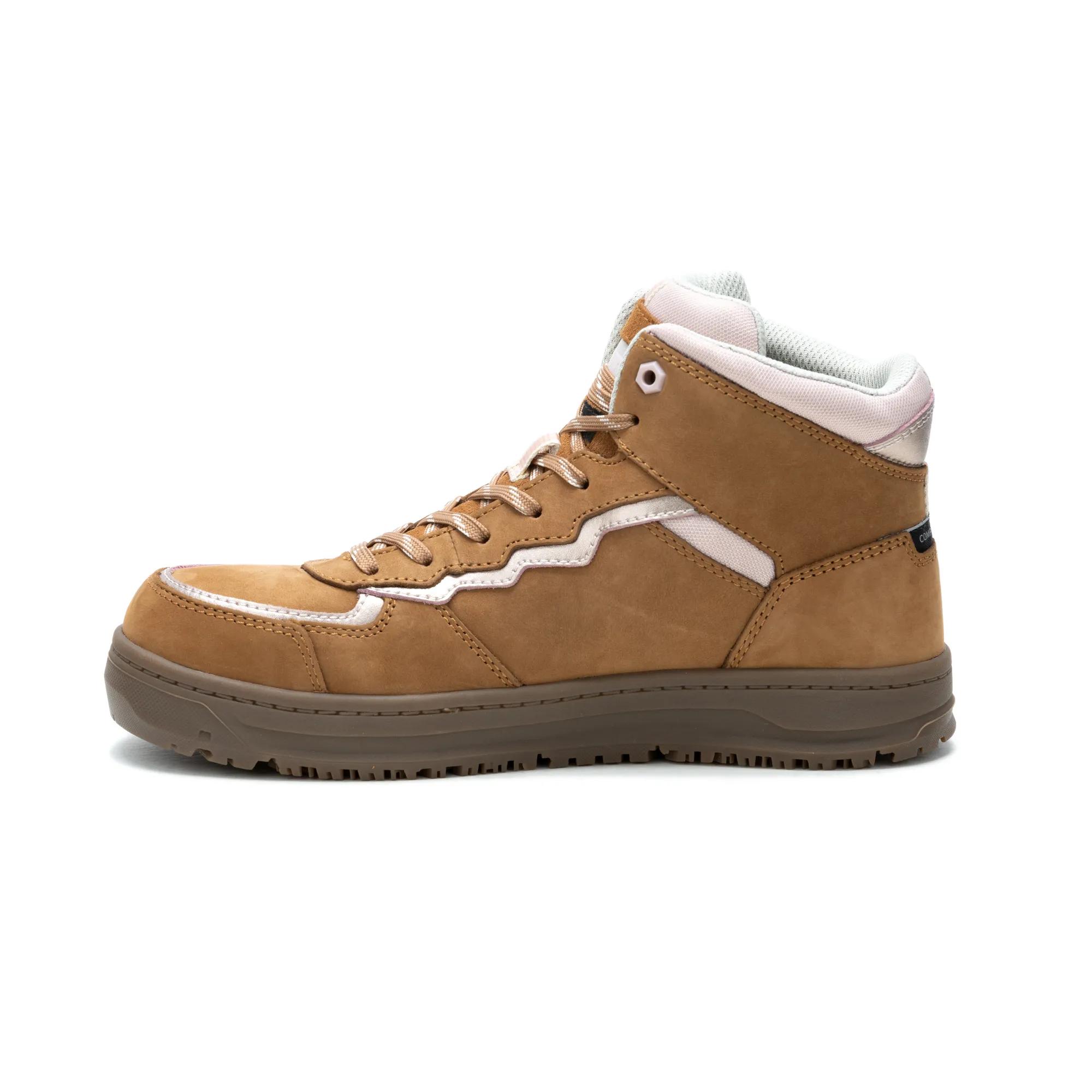 Streamline Court Mid Composite Toe Work Shoe, Sundance, dynamic 4
