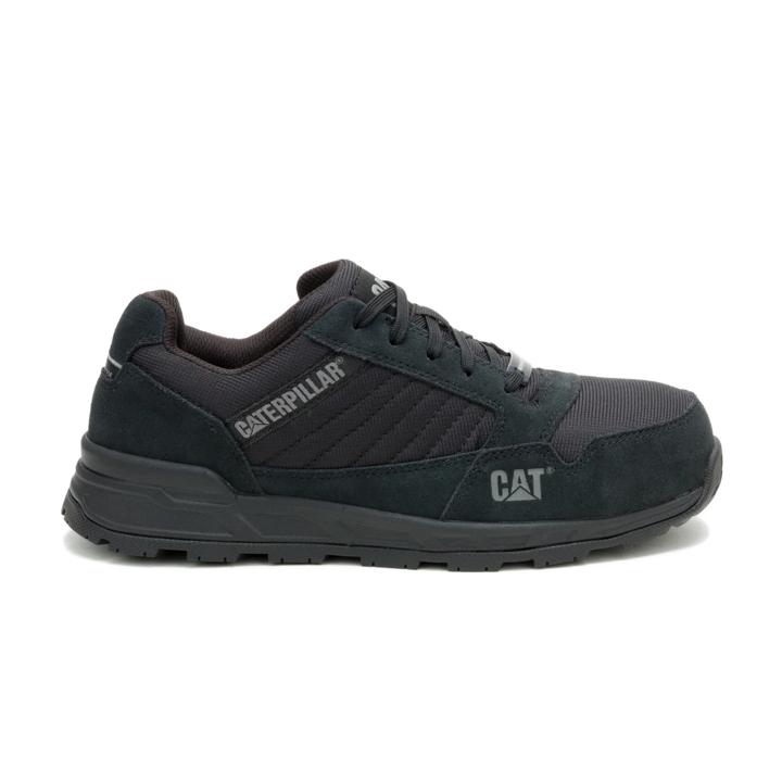Venward Composite Toe Work Shoe, Black, dynamic