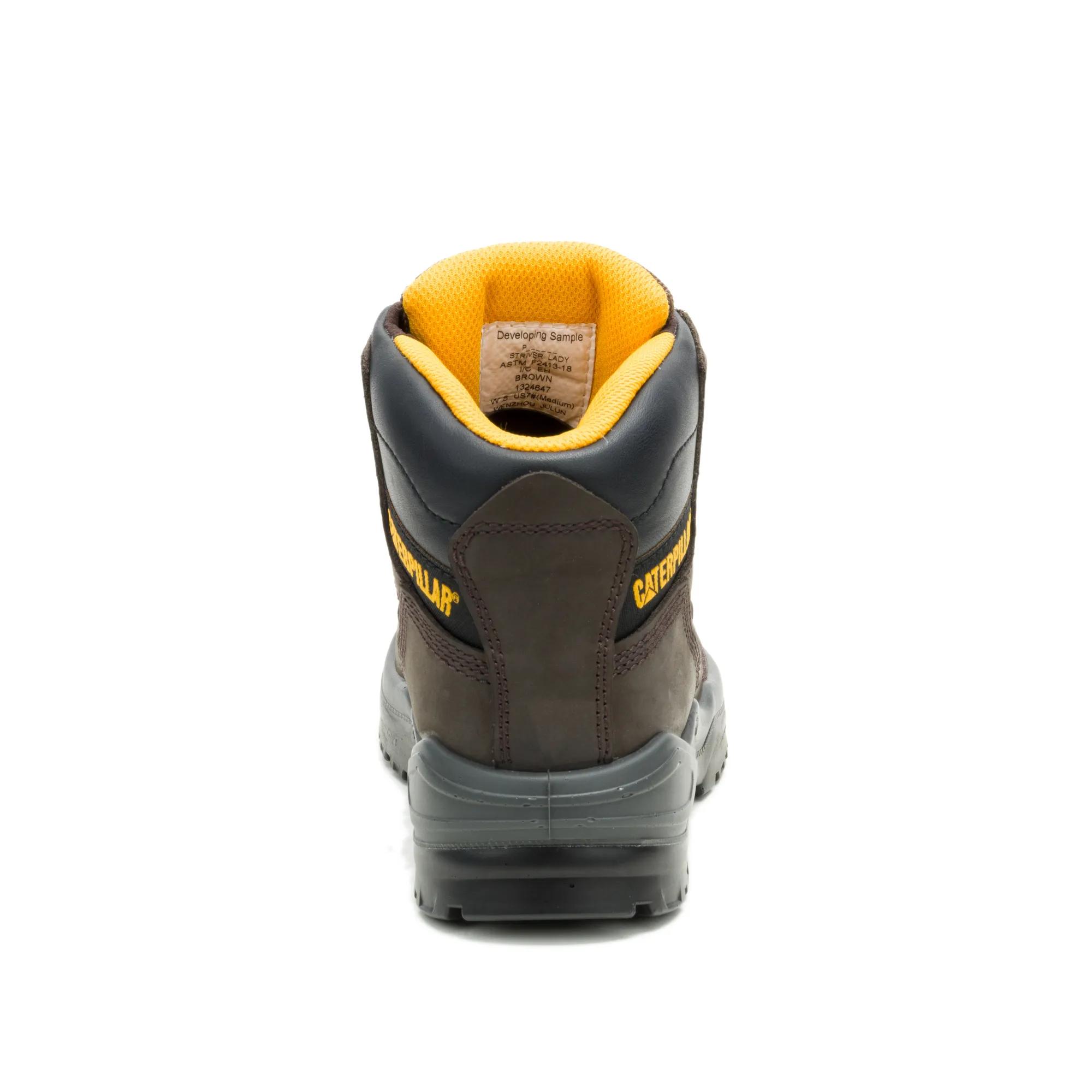 Striver Steel Toe Work Boot, Brown, dynamic 5