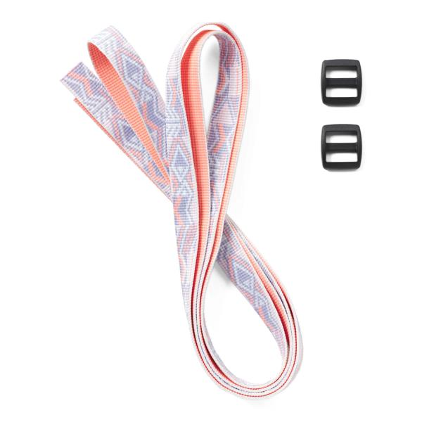 DIY Yoga Strap, Paddle Soft Coral, dynamic
