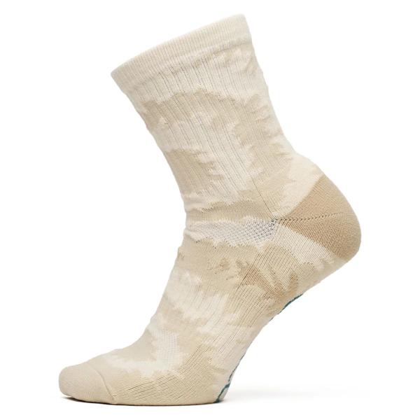 Midi Socks, Tan Tie Dye, dynamic