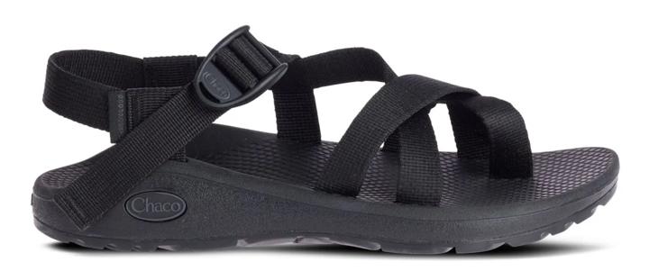 Z/Cloud 2 Adjustable Strap Wide-Width Cushioned Sandal, Solid Black, dynamic