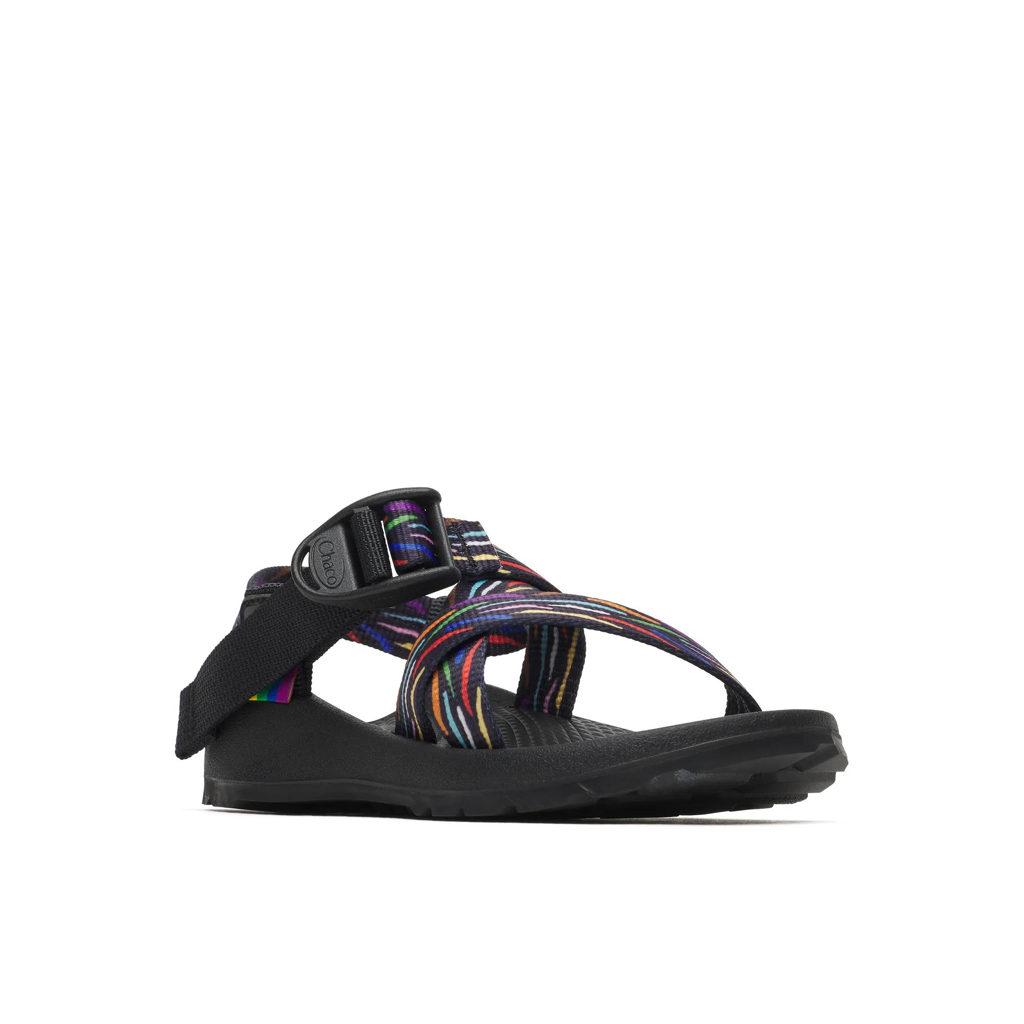 Z/1 EcoTread&trade; Sandal, Pride - Confetti Rainbow, dynamic 2