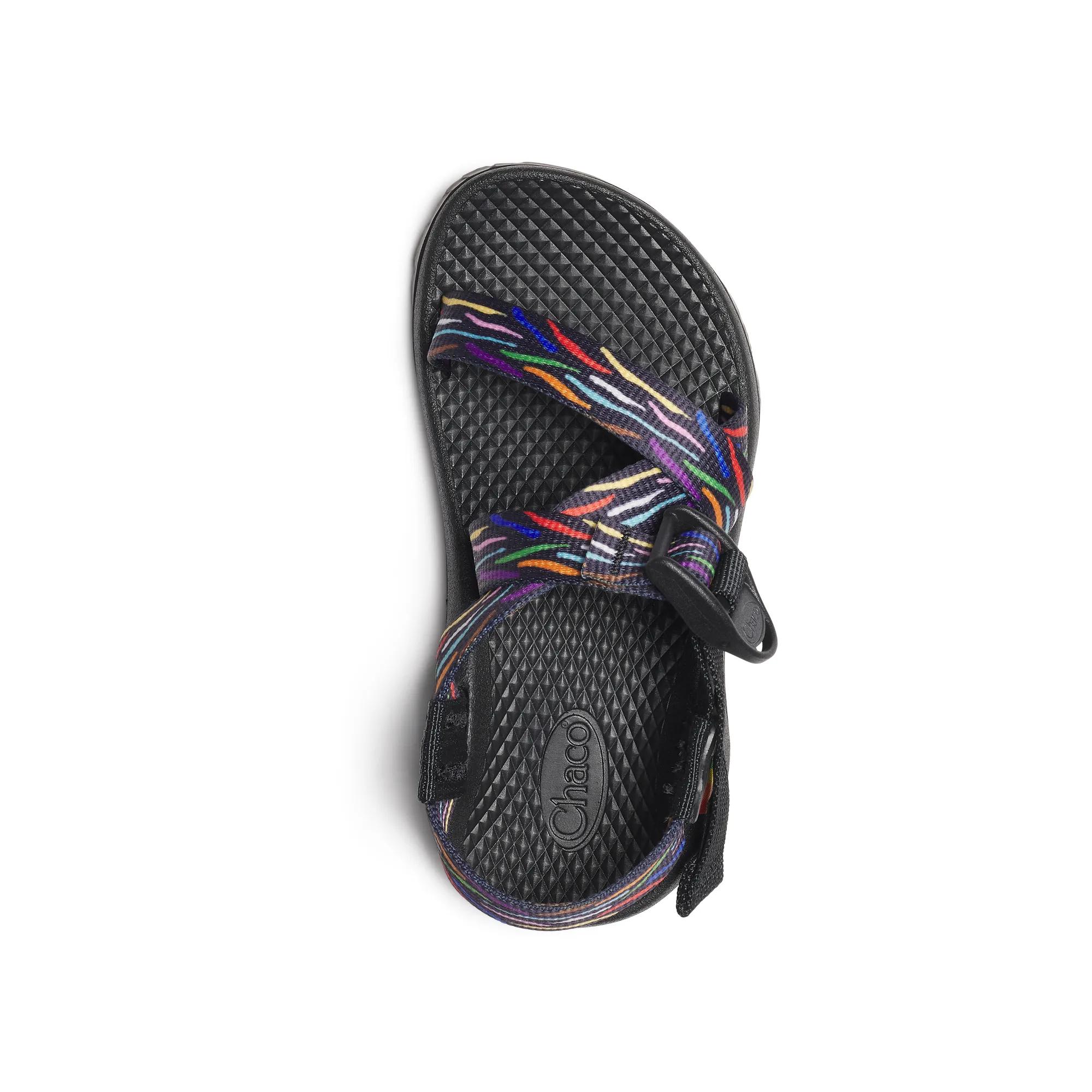 Z/1 EcoTread&trade; Sandal, Pride - Confetti Rainbow, dynamic 4