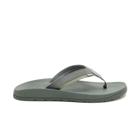 Lowdown Leather Flip Flop, Alloy, dynamic 1