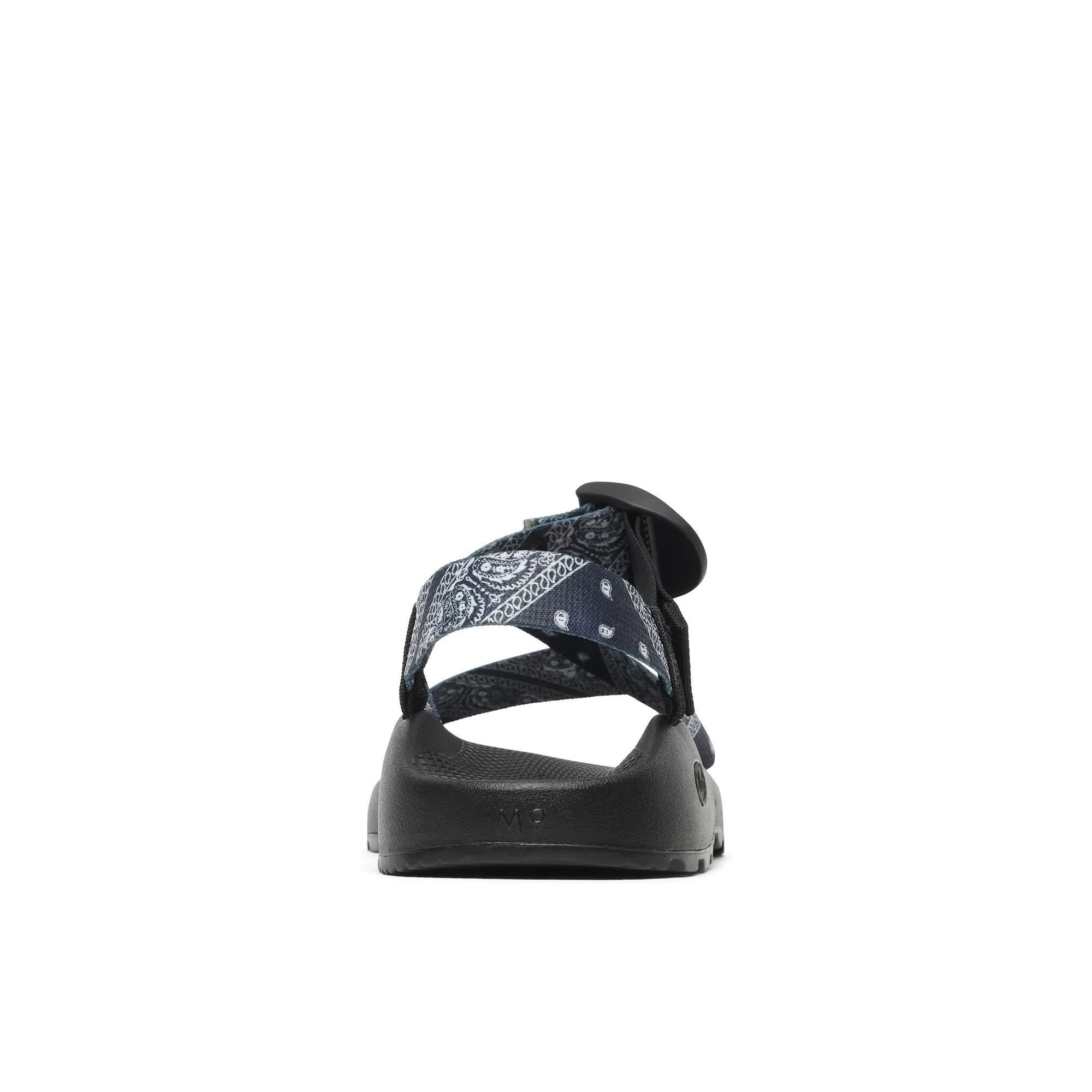 Mega Z/1 Wide-Strap Classic Sandal, Black Bandana, dynamic 4