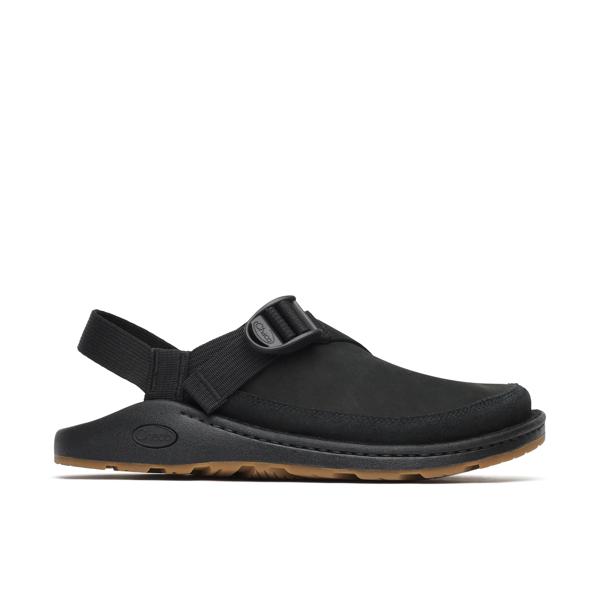Canyon Leather Clog, Black, dynamic