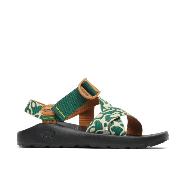 Chaco x Parks Project Mega Z/1 Classic Sandal, Yellowstone Geysers, dynamic