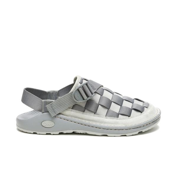 Canyon Woven Clog, Cement Gray, dynamic