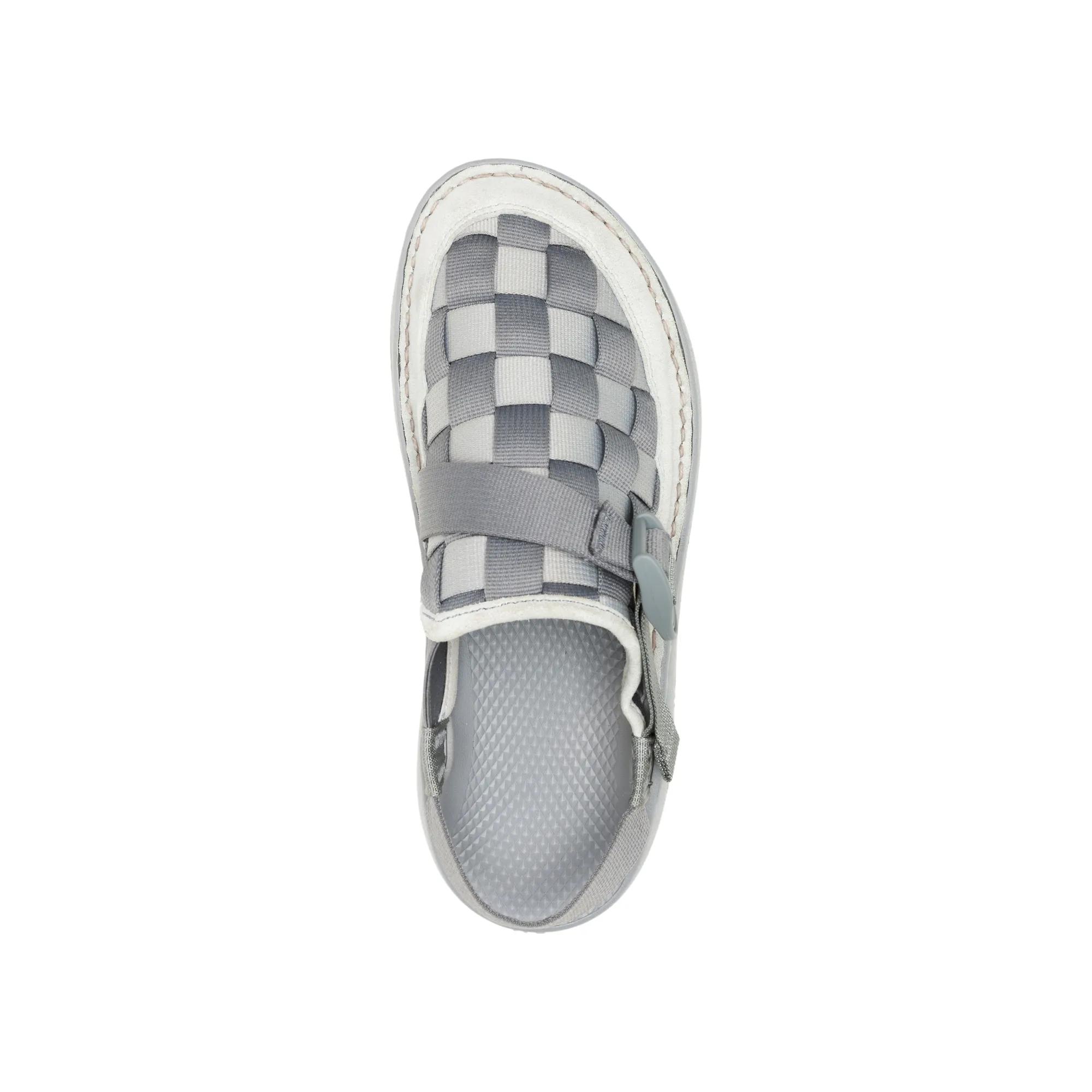 Canyon Woven Clog, Cement Gray, dynamic 3