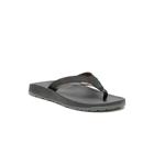 Lowdown Leather Flip Flop, Black, dynamic 2