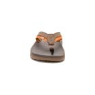 Lowdown Leather Flip Flop, Coffee, dynamic 4