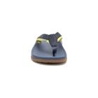 Lowdown Leather Flip Flop, Navy Night, dynamic 4