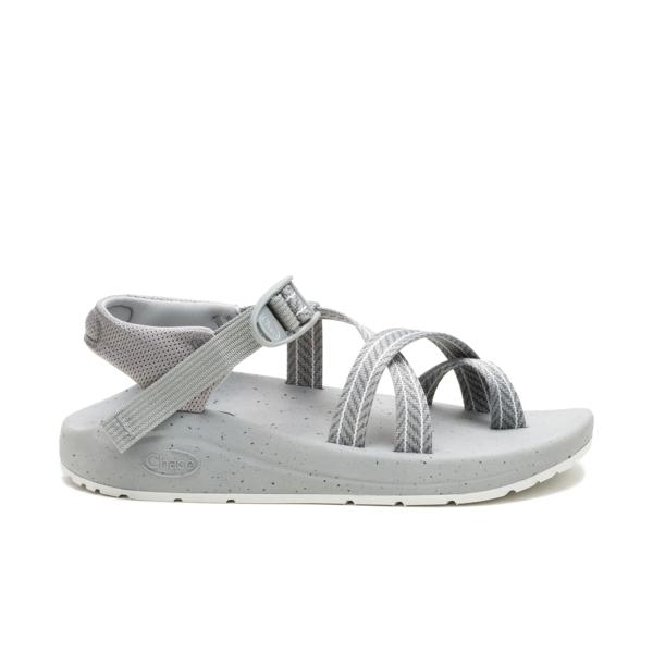 CushZ Toe-Loop Extra Cushioned Sandal, Frond Cement Gray, dynamic