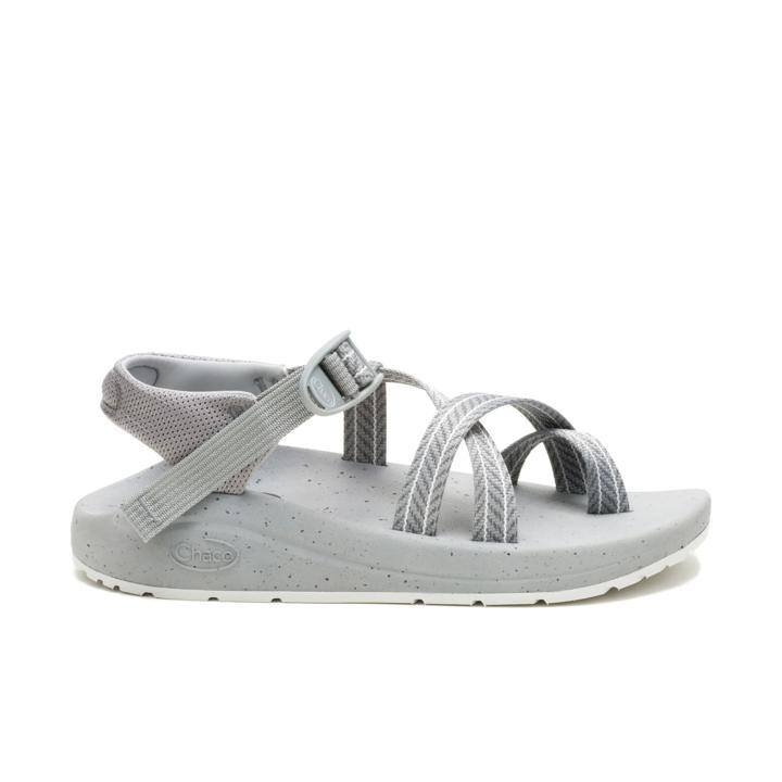CushZ Toe-Loop Extra Cushioned Sandal, Frond Cement Gray, dynamic