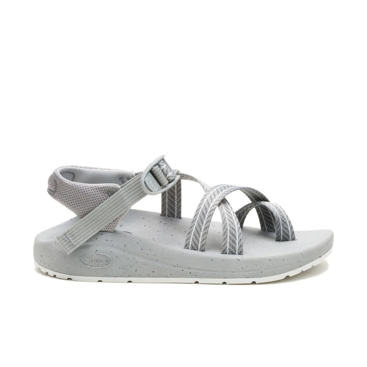 CushZ Toe-Loop Extra Cushioned Sandal, Frond Cement Gray, dynamic 1