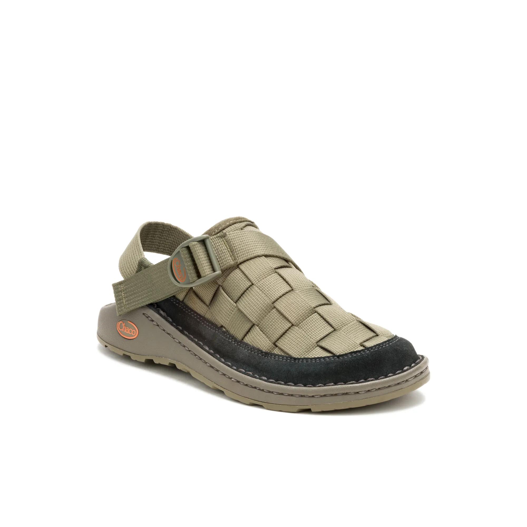 Canyon Woven Clog, Mossy Olive, dynamic 2