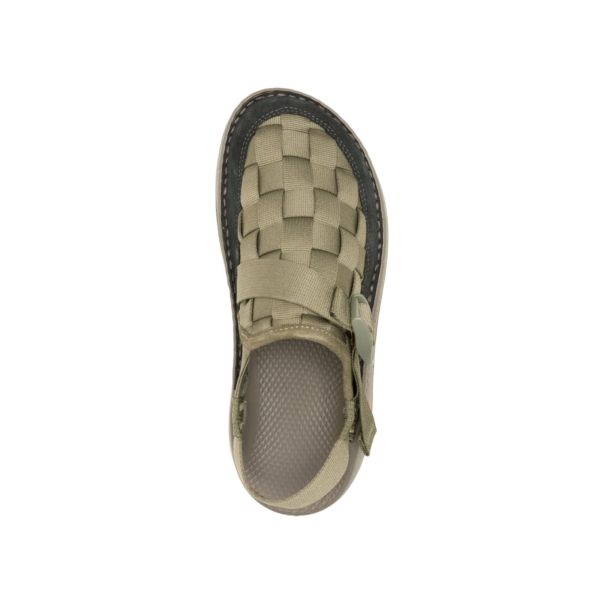 Canyon Woven Clog, Mossy Olive, dynamic 3