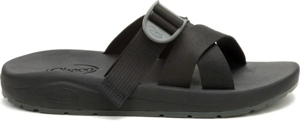 CushZ Extra Cushioned Slide, Black, dynamic