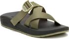 CushZ Extra Cushioned Slide, Mossy Olive, dynamic 2