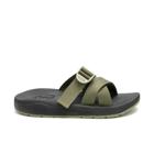 CushZ Extra Cushioned Slide, Mossy Olive, dynamic 1