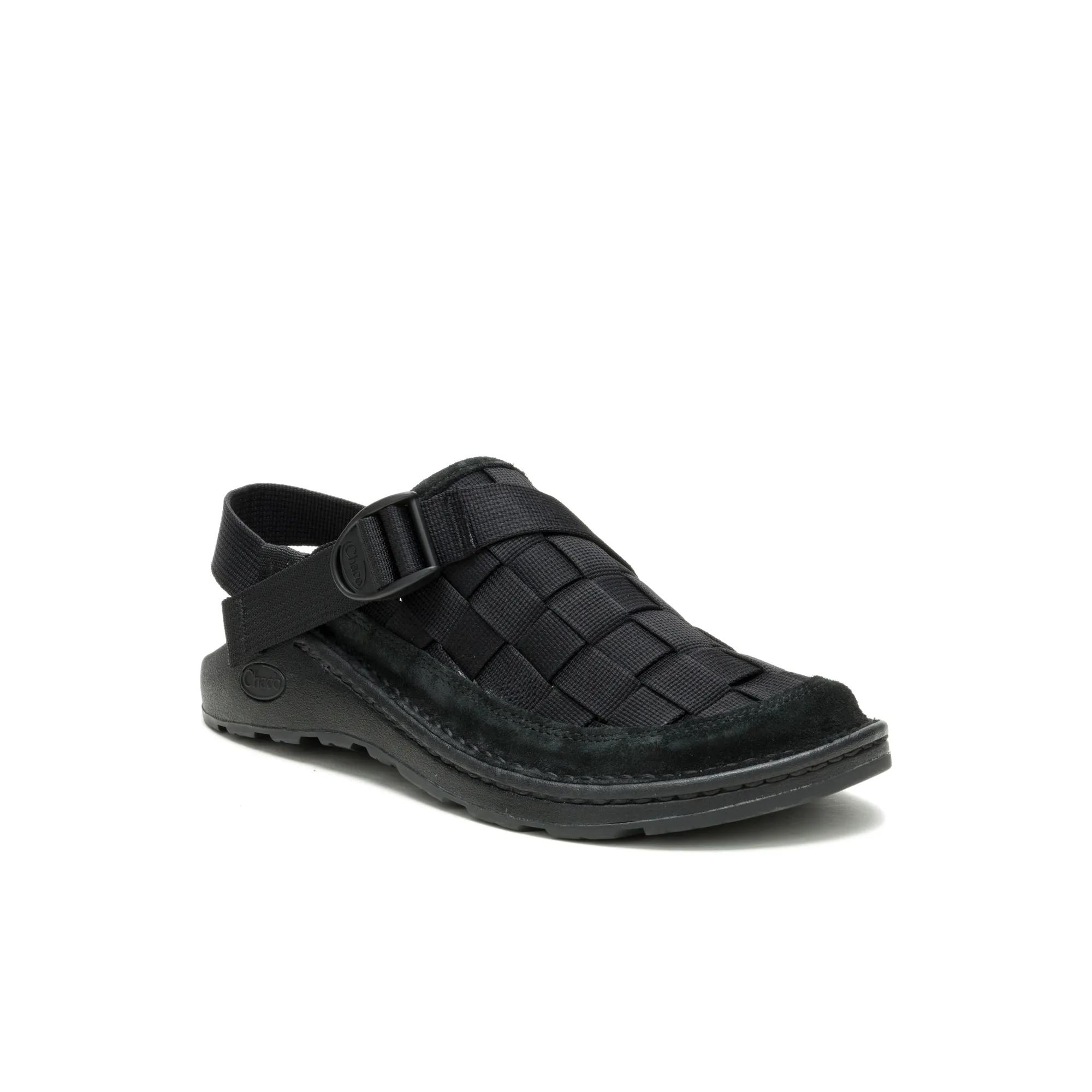Canyon Woven Clog, Triple Black, dynamic 2