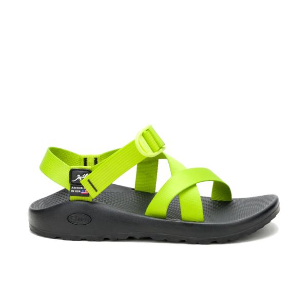 Z/1 Adjustable Strap Classic Sandal, Lime Green, dynamic