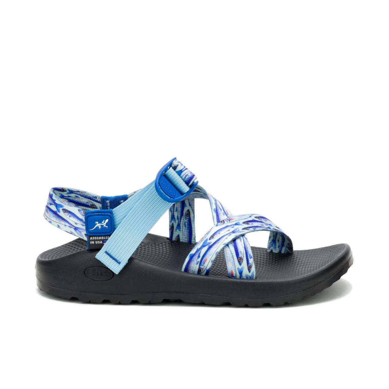 chaco3点セット Men's Blue Fish Wide Width Z/1 Classic Sandal | Chaco