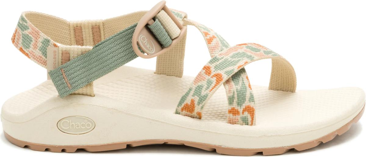 Z/Cloud Adjustable Strap Wide-Width Cushioned Sandal, Pebble Sage, dynamic 1