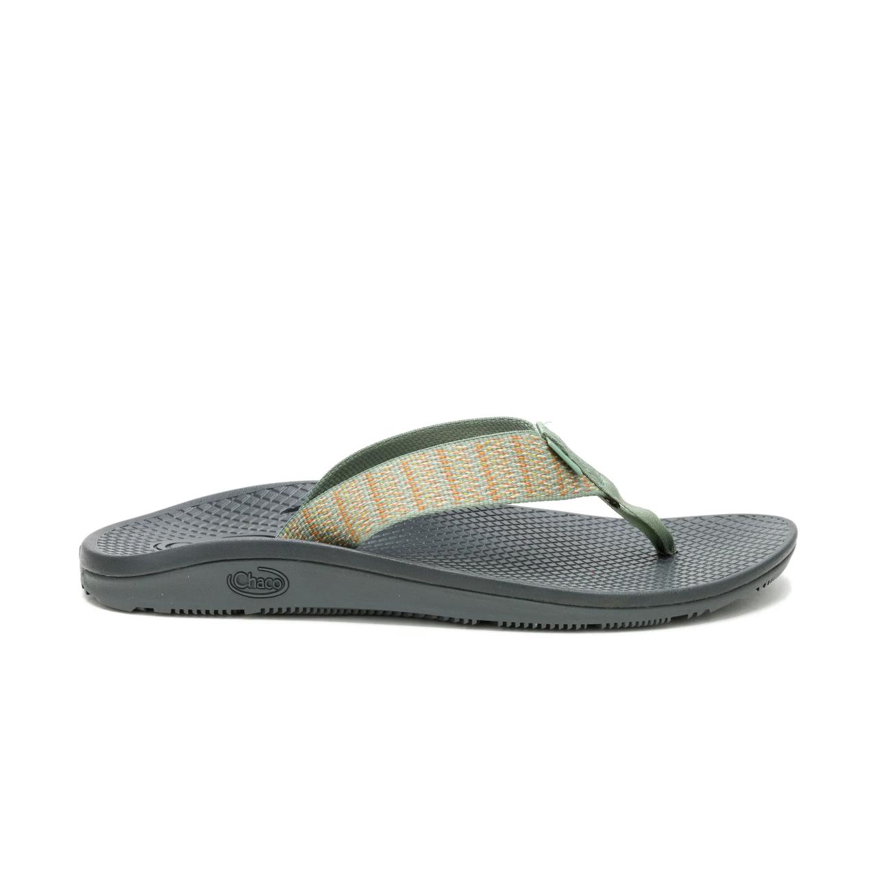 Chaco Size 13 Classic Black Leather Flip-Flop Toe Post Thong Sandals J104513 CHACO WOMEN main image 2
