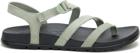 Lowdown Strappy Sandal, White Sage, dynamic 1