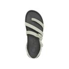 Lowdown Strappy Sandal, White Sage, dynamic 3