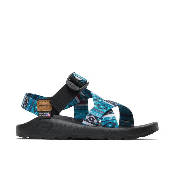 Chaco x Wrangler Z Classic Sandal, Mega Z Checotah, dynamic