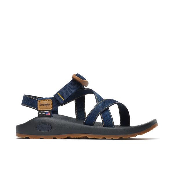 Chaco x Wrangler Z Classic Sandal, Z/1 Denim Blue, dynamic