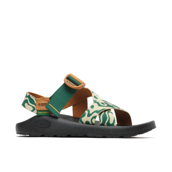 Chaco x Parks Project Mega Z/1 Classic Sandal, Yellowstone Geysers, dynamic