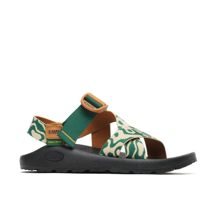 Chaco x Parks Project Mega Z/1 Classic Sandal, Yellowstone Geysers, dynamic