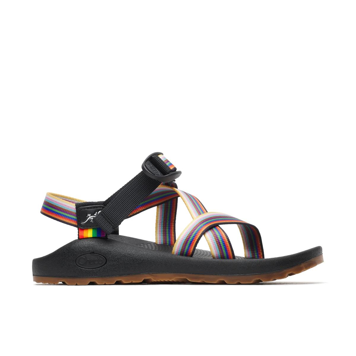 Pride Z/1 Classic Wide-Width Sandal, Stripe Rainbow, dynamic 1