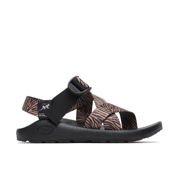 Mega Z/1 Wide-Strap Classic Sandal - Limited Edition, Zebra, dynamic