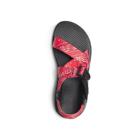 Mega Z/1 Wide-Strap Classic Sandal - Limited Edition, Red Bandana, dynamic 3