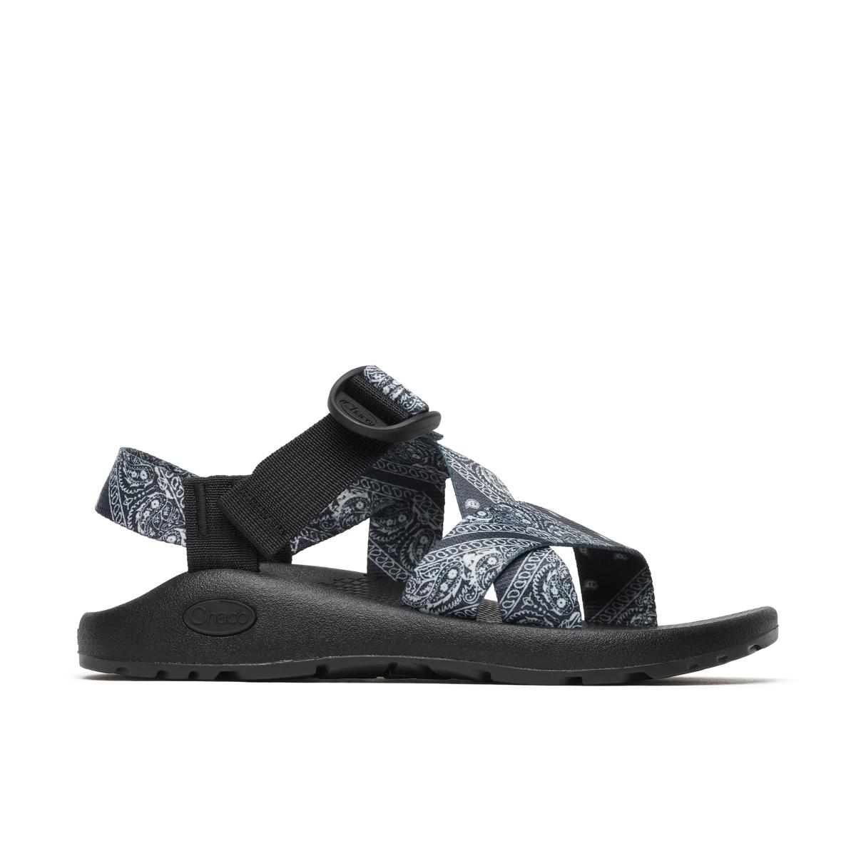 Mega Z/1 Wide-Strap Classic Sandal - Limited Edition, Black Bandana, dynamic 1