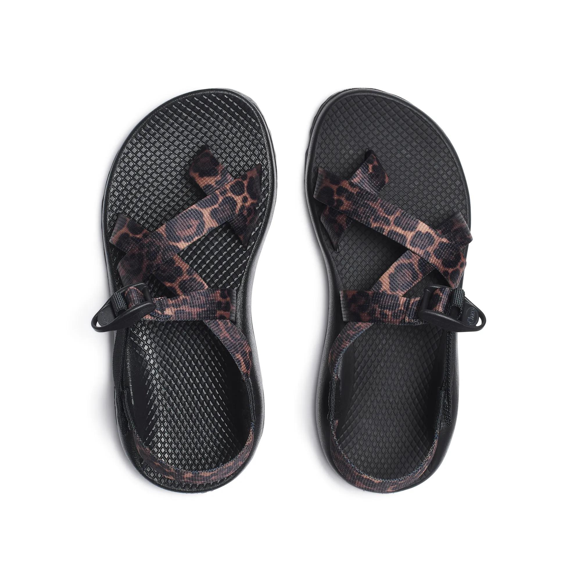 Z/2 Adjustable Strap Classic Sandal, Brown Leopard, dynamic 2
