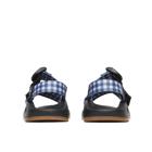 Mega Z/1 Wide-Strap Classic Sandal - Limited Edition, Gingham Navy, dynamic 4