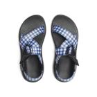 Mega Z/1 Wide-Strap Classic Sandal - Limited Edition, Gingham Navy, dynamic 3