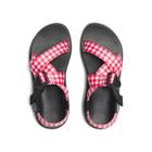 Mega Z/1 Wide-Strap Classic Sandal - Limited Edition, Gingham Red, dynamic 3